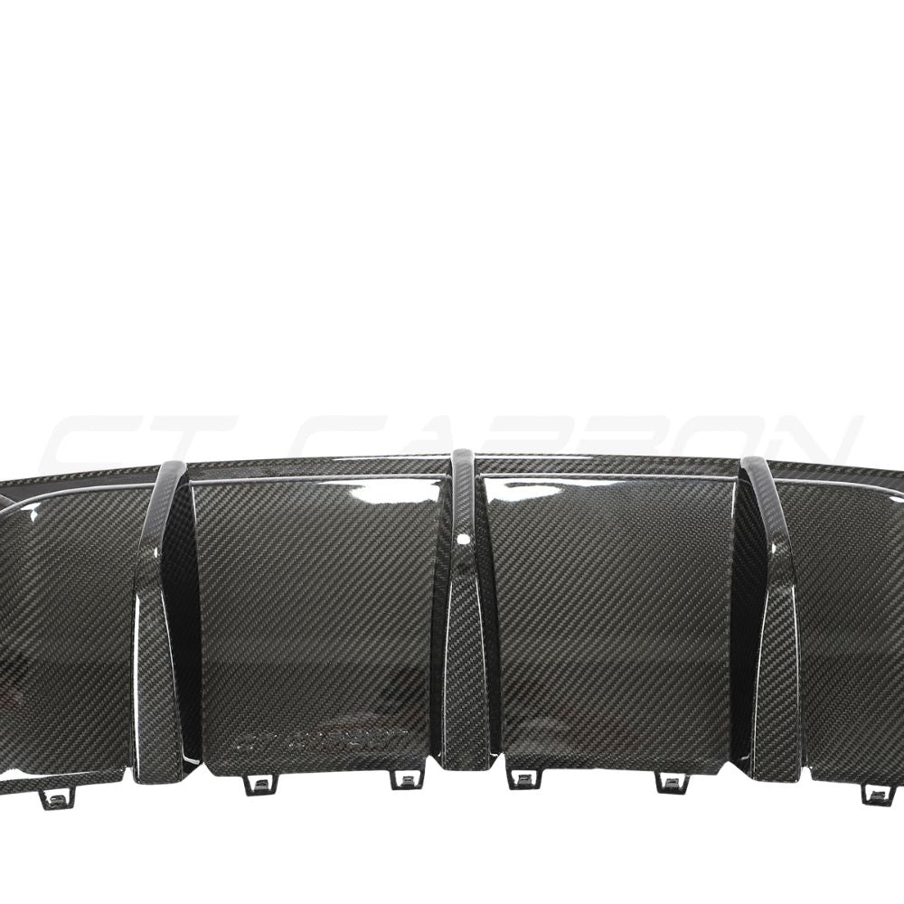 AUDI RS3 8Y 2022-2024 SALOON CARBON FIBRE DIFFUSER - CT DESIGN