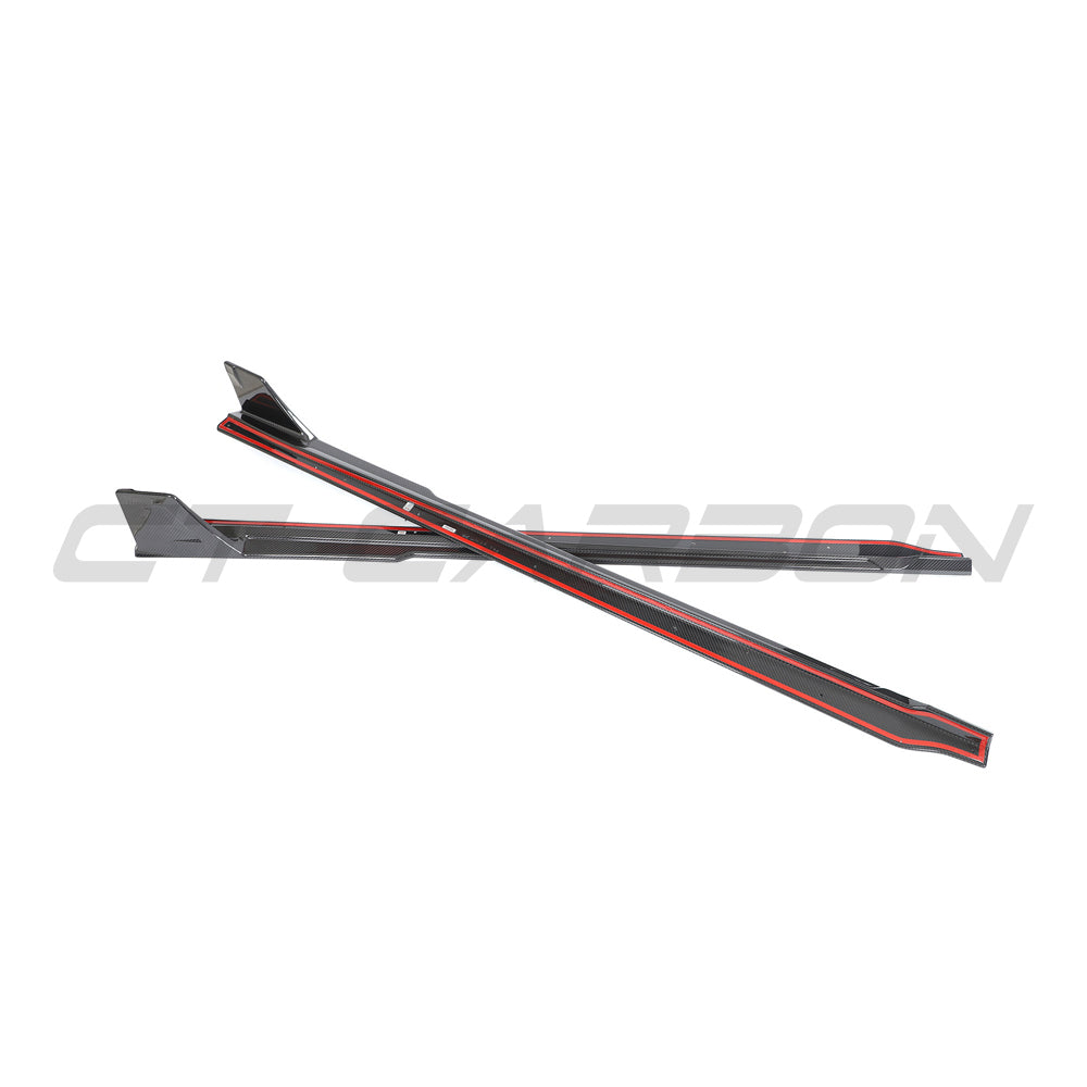 BMW G87 M2 2023+ CARBON FIBRE SIDE SKIRTS