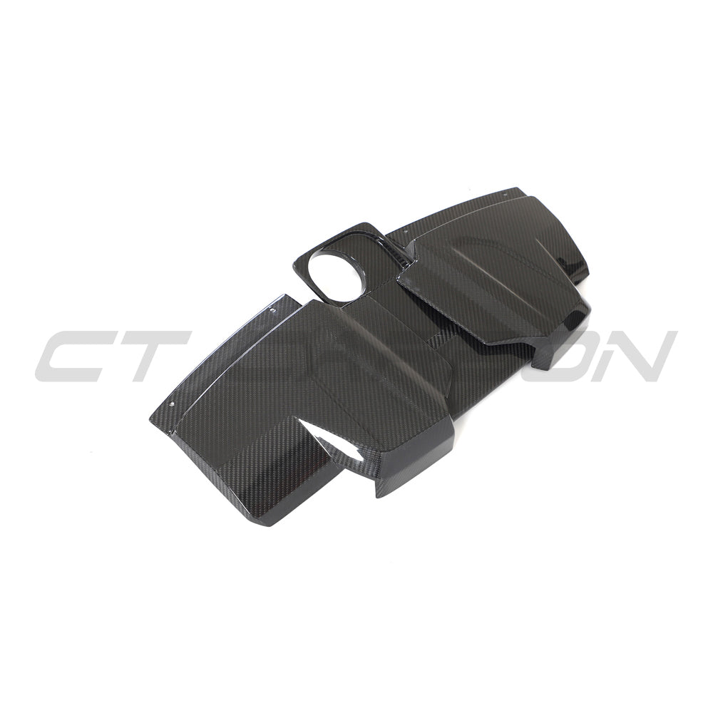 AUDI R8 COUPE 2015-2024 CARBON FIBRE ENGINE & AIR BOX COVER