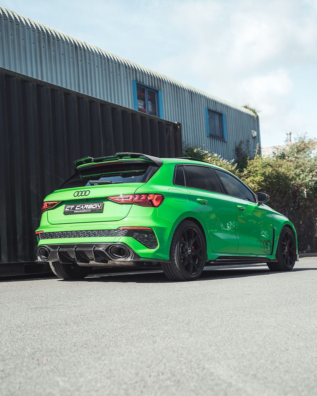 CT CARBON Spoiler AUDI RS3 8Y SPORTBACK CARBON FIBRE SPOILER - CT DESIGN