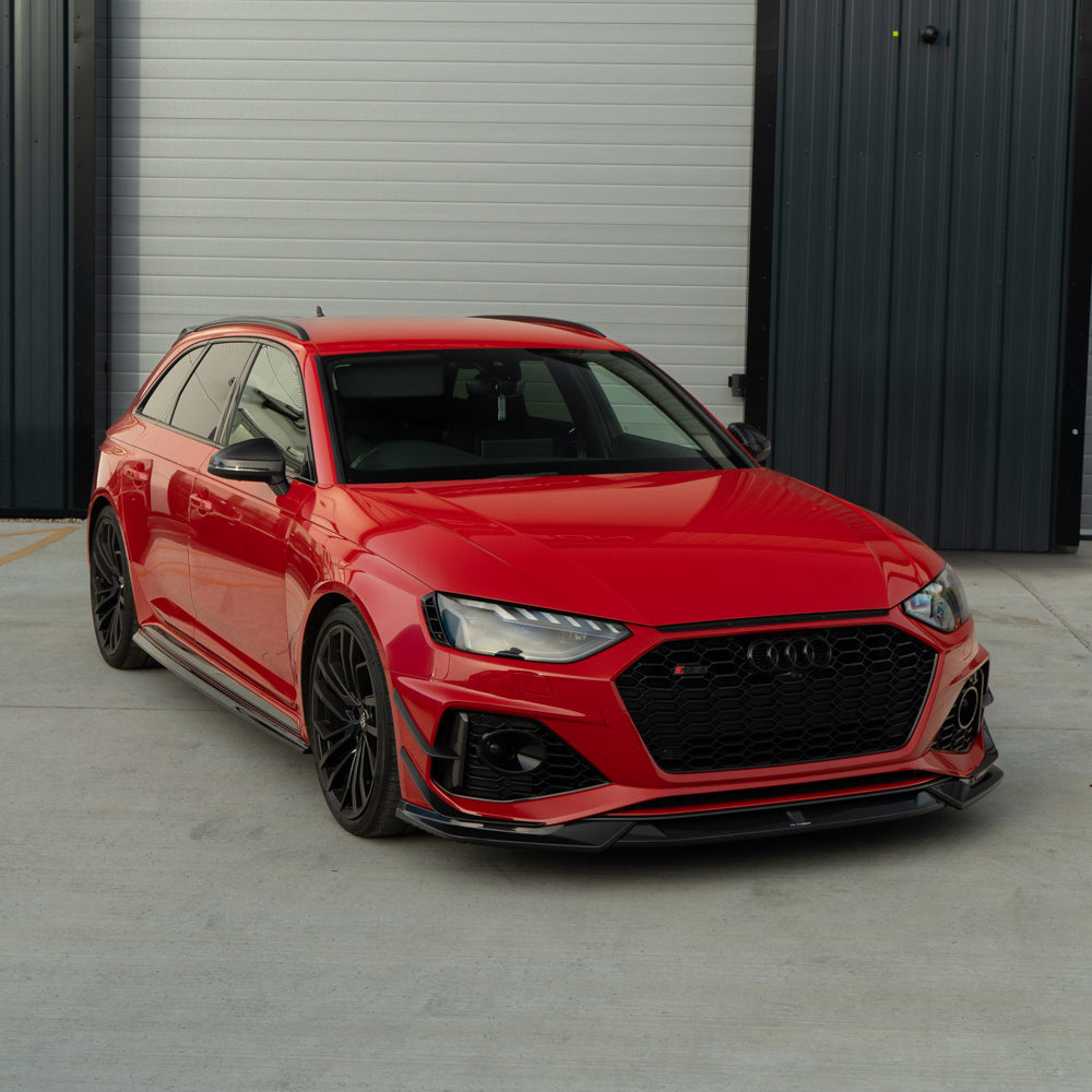 AUDI A4/S4/RS4/A5/S5/RS5 B9 2016-2025 PRE-PREG CARBON FIBRE MIRRORS - WITHOUT LANE ASSIST