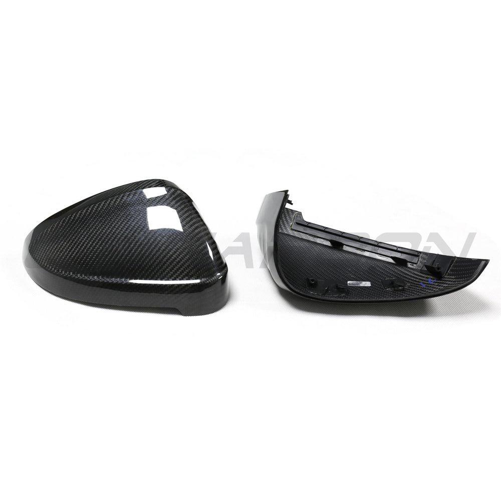 AUDI A4/S4/RS4/A5/S5/RS5 B9 2016-2025 PRE-PREG CARBON FIBRE MIRRORS - WITHOUT LANE ASSIST