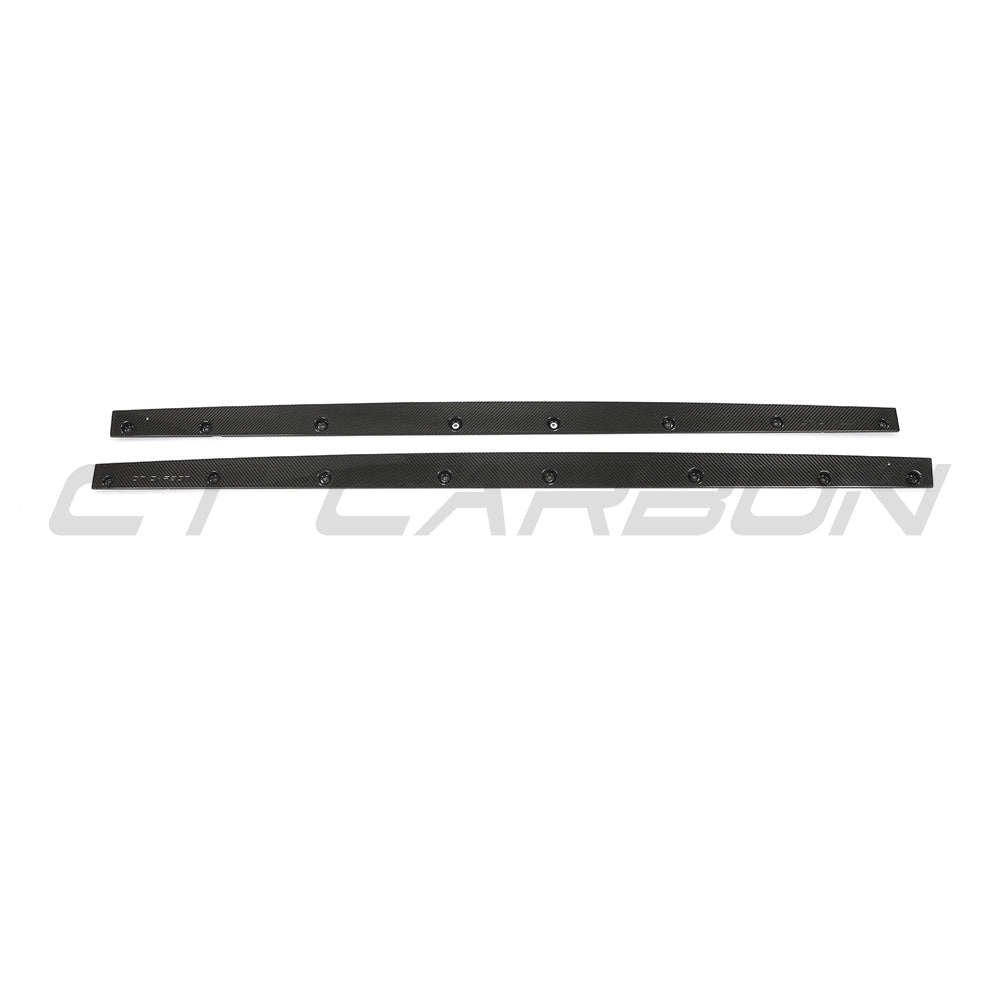 AUDI RS3 8Y 2022+ CARBON FIBRE SIDE SKIRTS - CT DESIGN