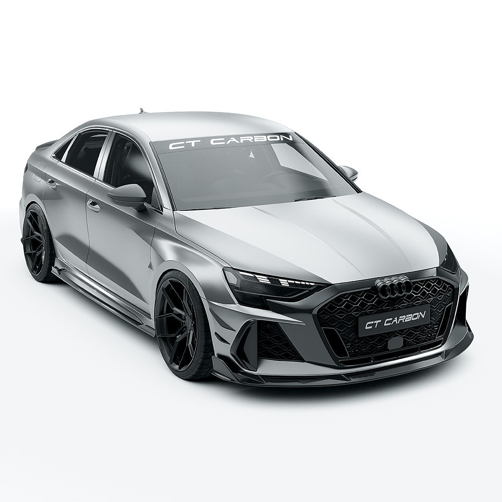 AUDI RS3 8Y 2025+ FACELIFT SALOON FULL CARBON FIBRE KIT - CT DESIGN