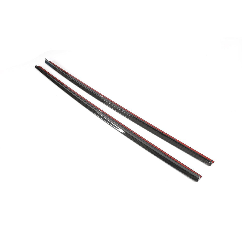 AUDI RS4 B9.5 CARBON FIBRE SIDE SKIRTS - CT DESIGN