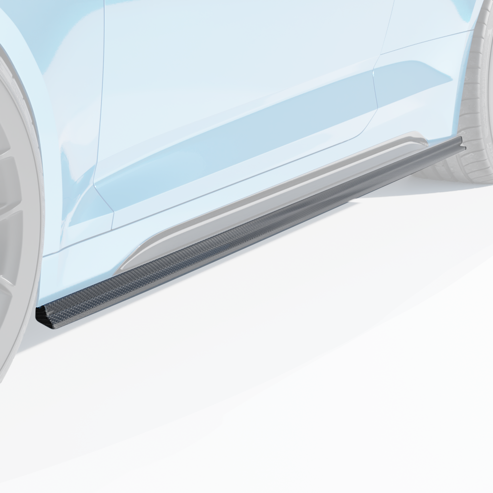 AUDI RS5 B9.5 COUPE 2020-2024 CARBON FIBRE SIDE SKIRTS - CT DESIGN