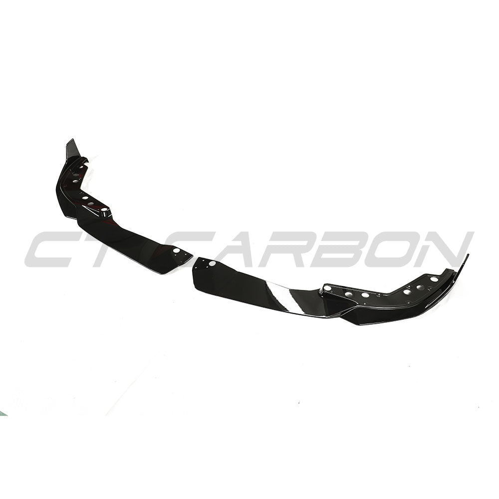 BMW 3 SERIES 2022+ G20/G21 GLOSS BLACK LCI SPLITTER