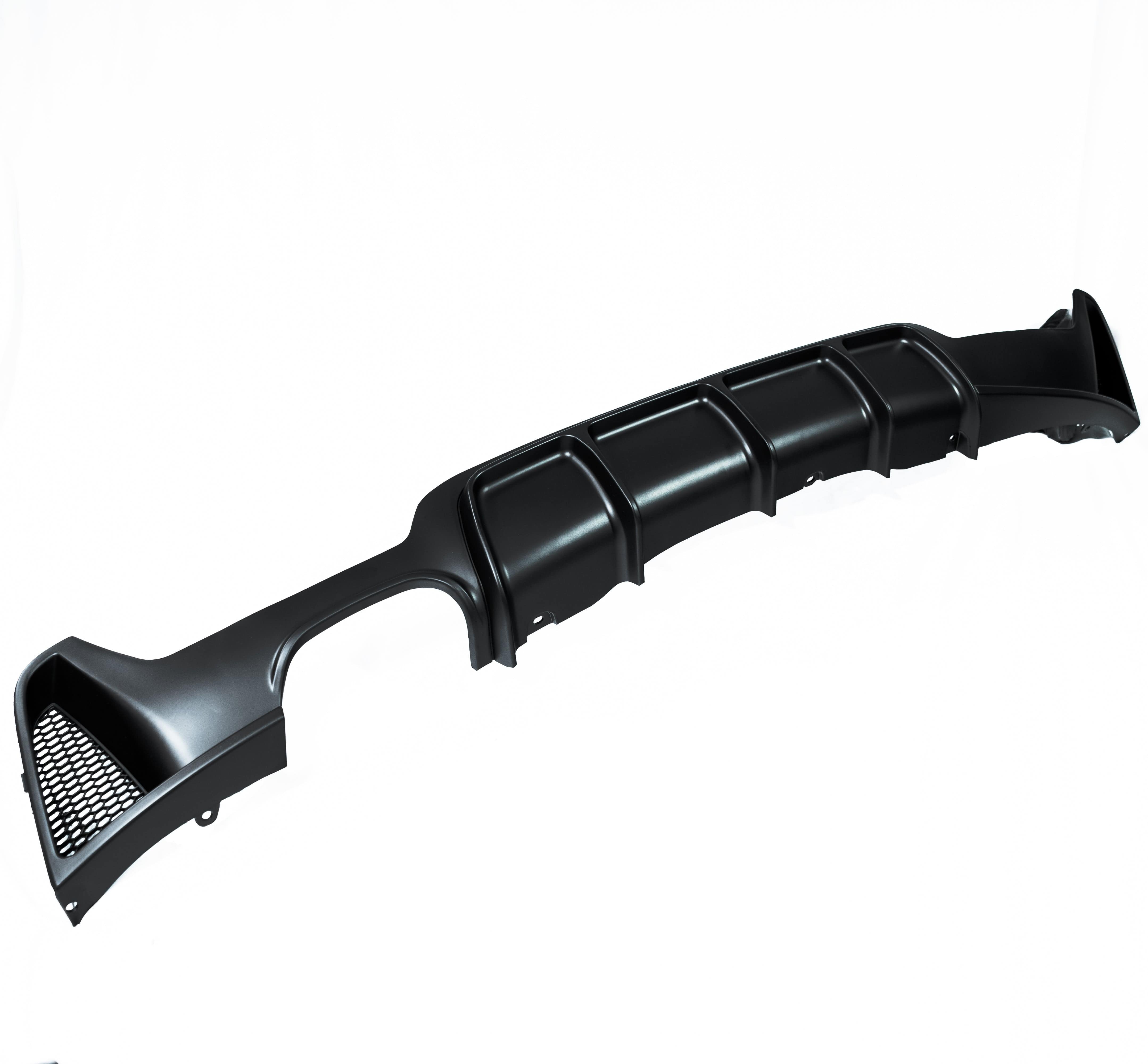 BLAK BY CT Full Kit BMW 4 SERIES F32 MATTE BLACK FULL KIT (TWIN EXHAUST) - MP STYLE - BLAK BY CT CARBON