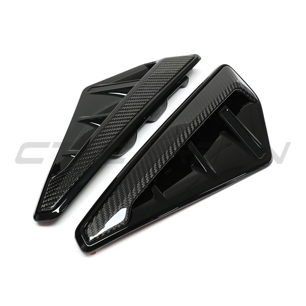 BMW F95 X5M 2019-2022 (PRE-LCI) CARBON FIBRE FRONT FENDER TRIM