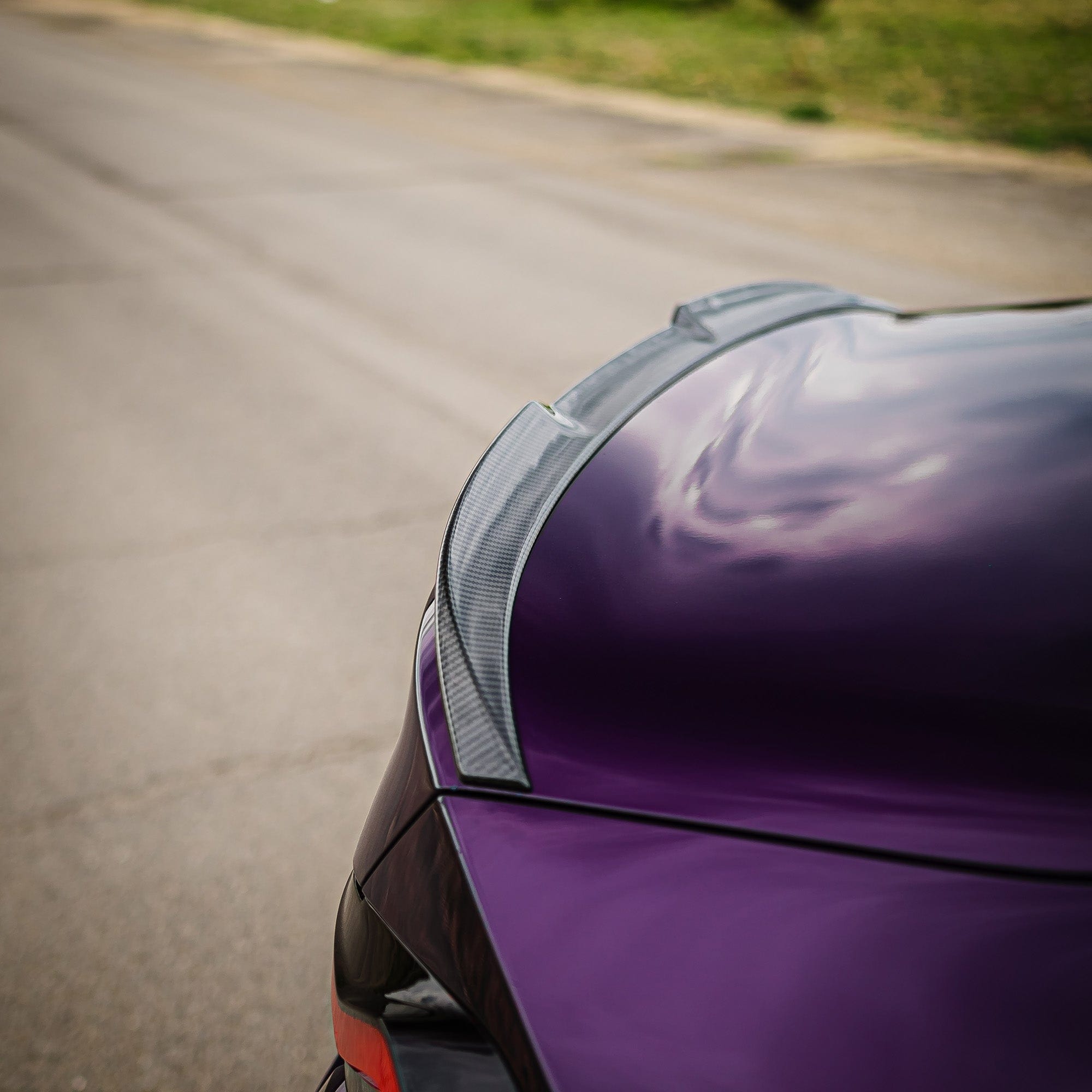 CT CARBON spoiler BMW G42 2 SERIES CARBON FIBRE SPOILER - V STYLE
