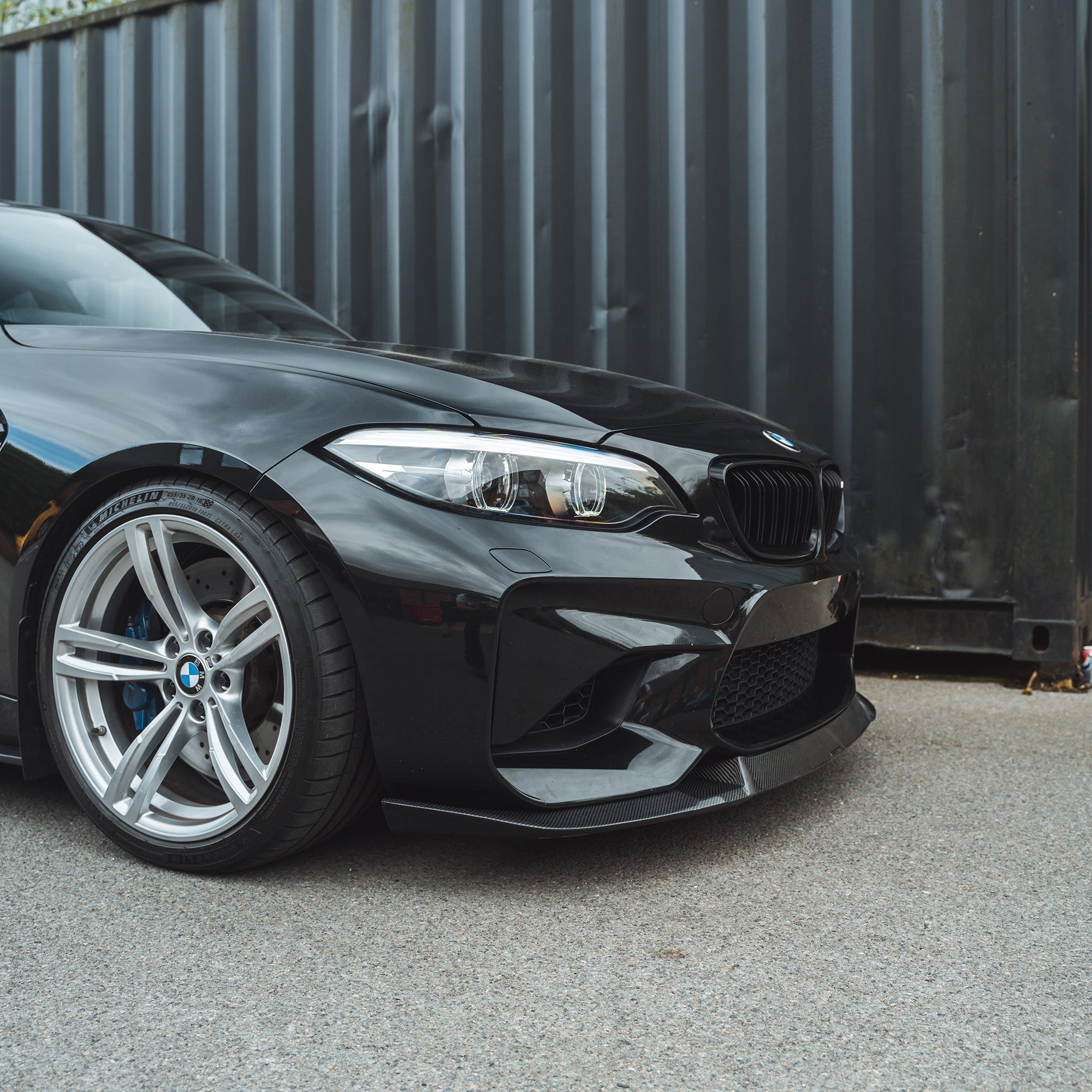 BMW M2 F87 N55(OG) 2015-2017 CARBON FIBRE SPLITTER V2