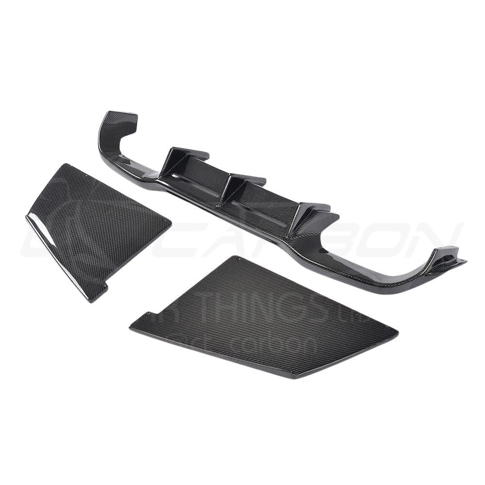BMW M2/M2C F87 CARBON FIBRE DIFFUSER - V4