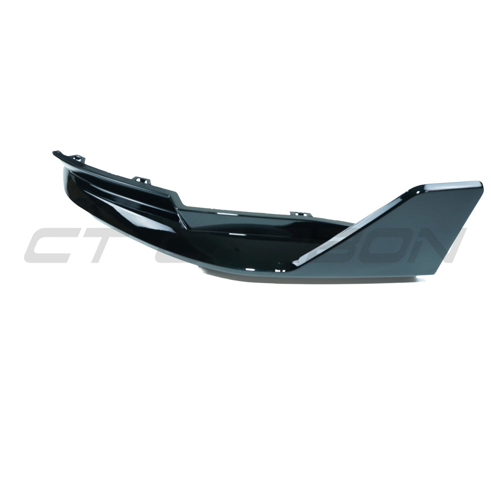 BMW M3 (G80 G81) GLOSS BLACK REAR BUMPER CORNERS - MP STYLE