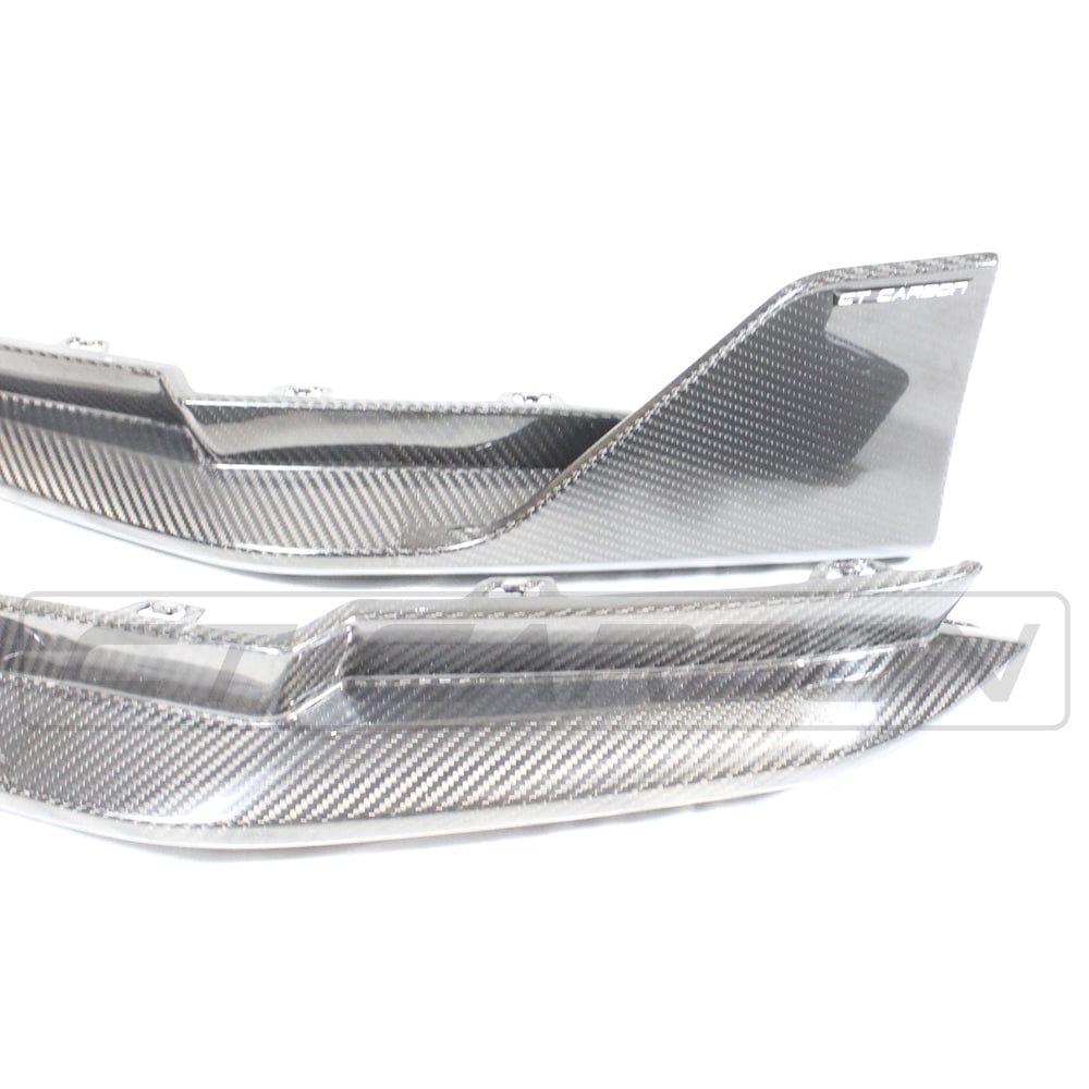 CT CARBON Vehicles & Parts BMW M3 G80/G81 CARBON FIBRE REAR BUMPER CORNERS - MP STYLE