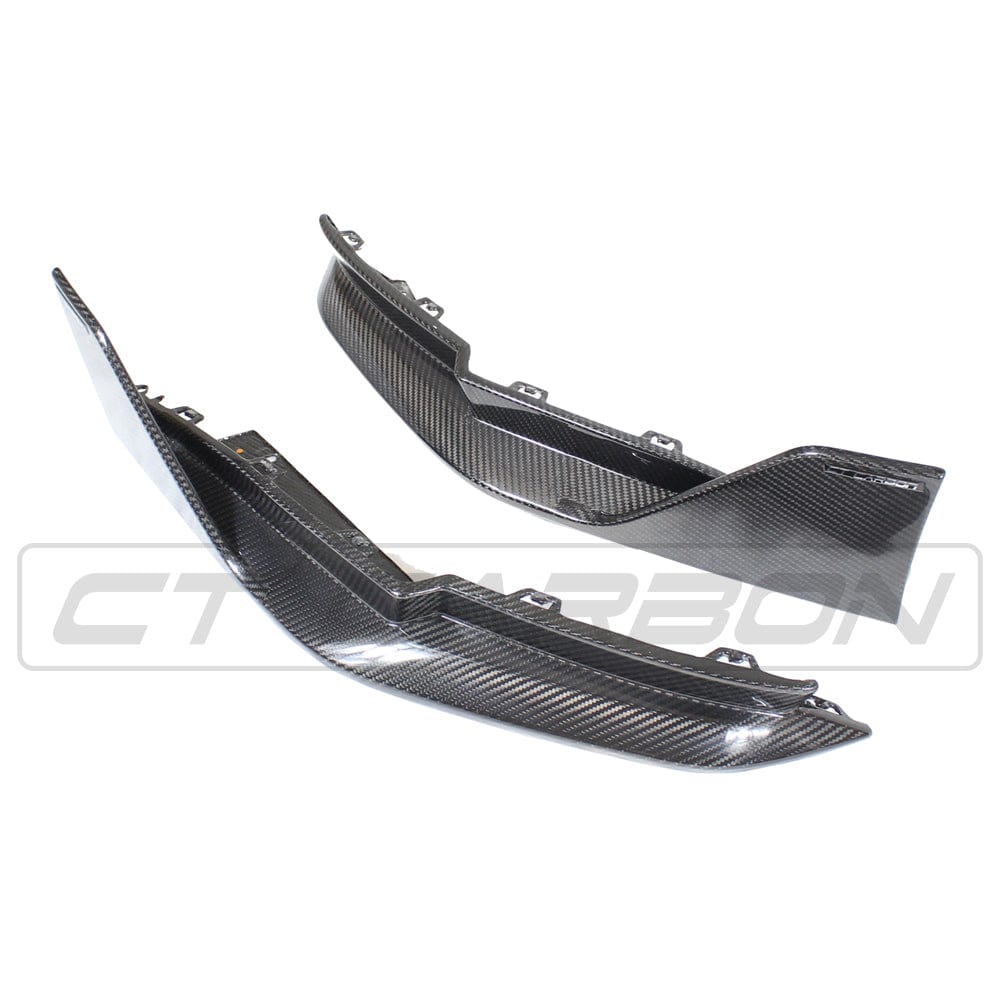 CT CARBON Vehicles & Parts BMW M3 G80/G81 CARBON FIBRE REAR BUMPER CORNERS - MP STYLE