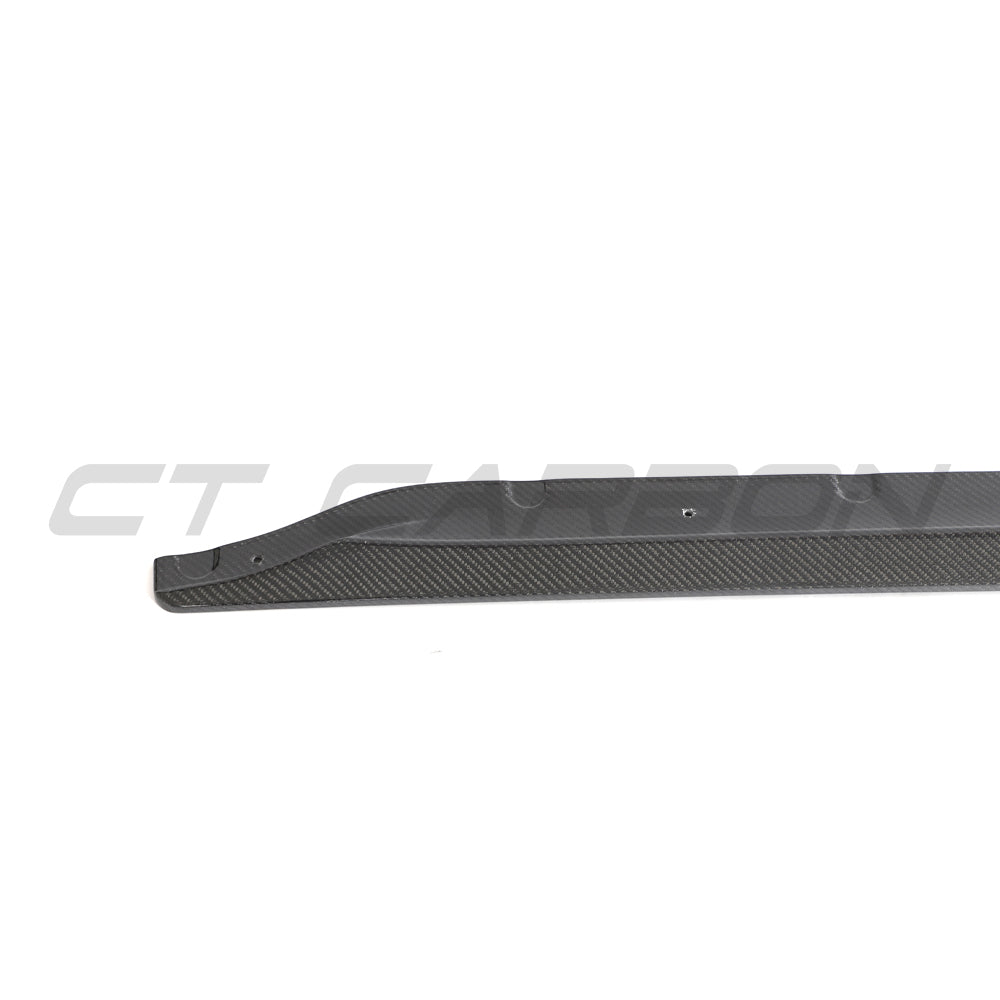 BMW M3 G80/G81 CARBON FIBRE SIDE SKIRT EXTENSIONS - V6