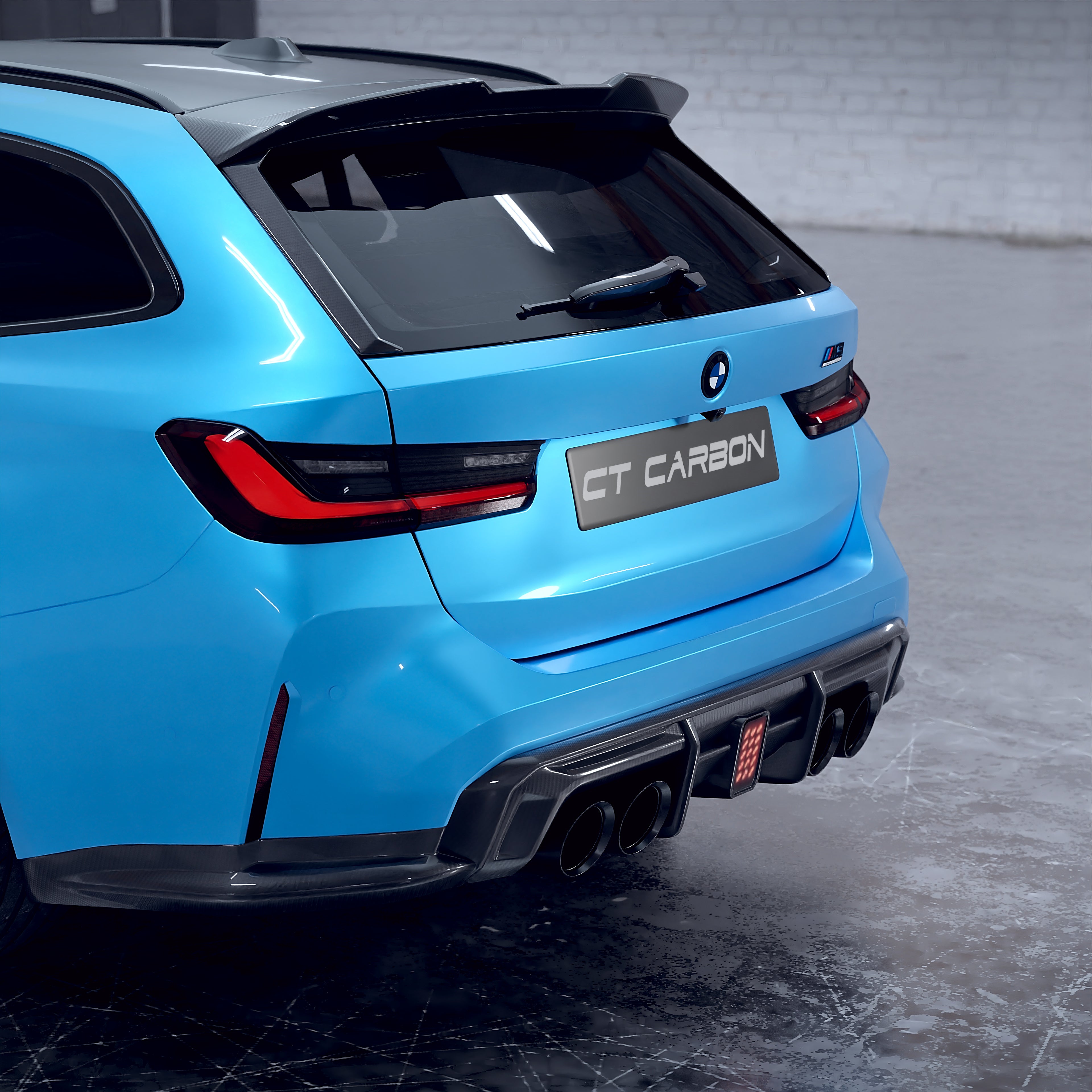 BMW M3 G81 CARBON FIBRE SPOILER - V1 - CT DESIGN