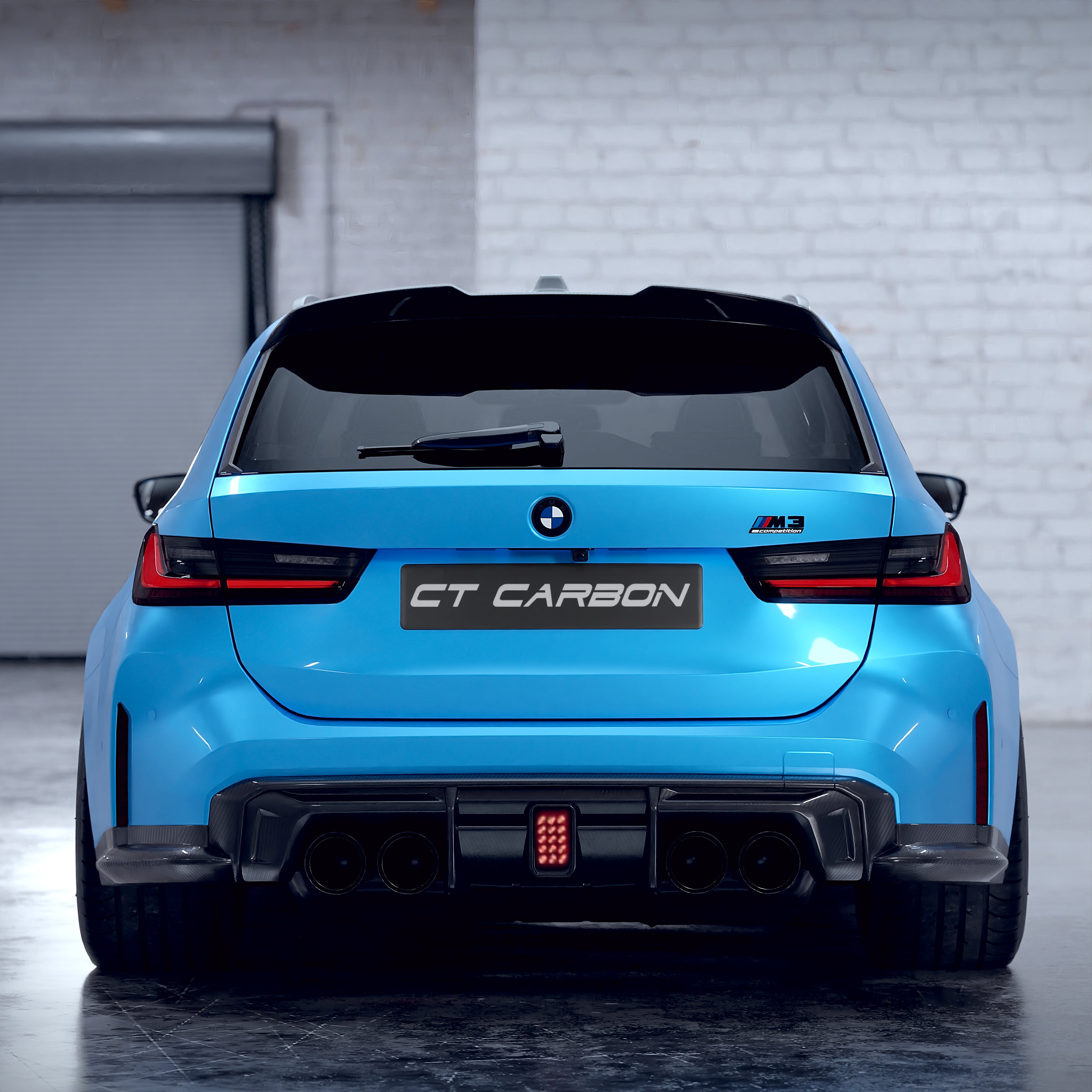 BMW M3 G81 CARBON FIBRE SPOILER - V1 - CT DESIGN