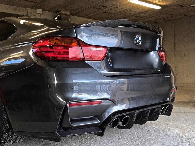 CT CARBON Vehicles & Parts BMW M4 F82 CARBON FIBRE SPOILER - V STYLE