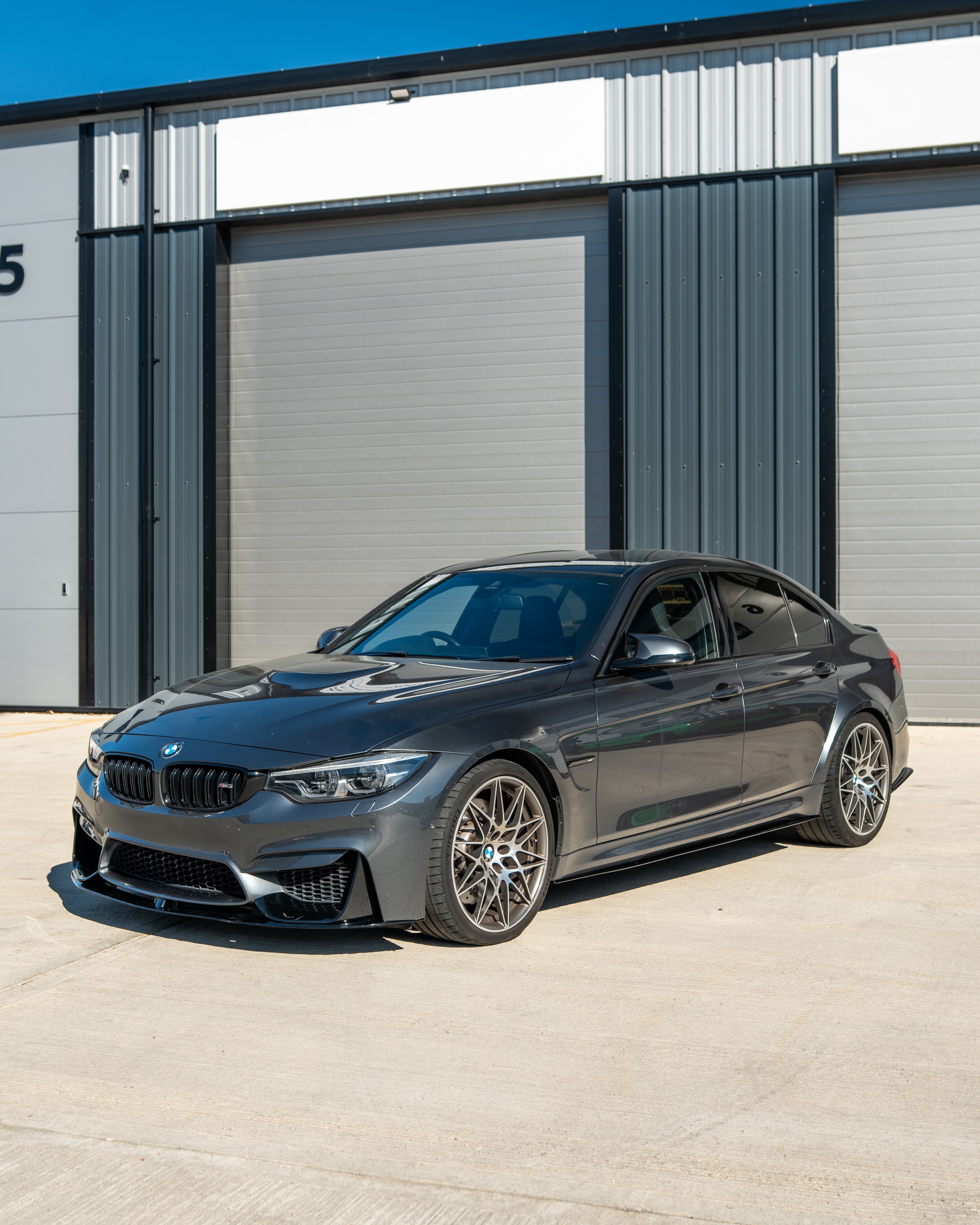 BMW M3/M4 (F80 F82 F83) GLOSS BLACK SPLITTER - MP STYLE