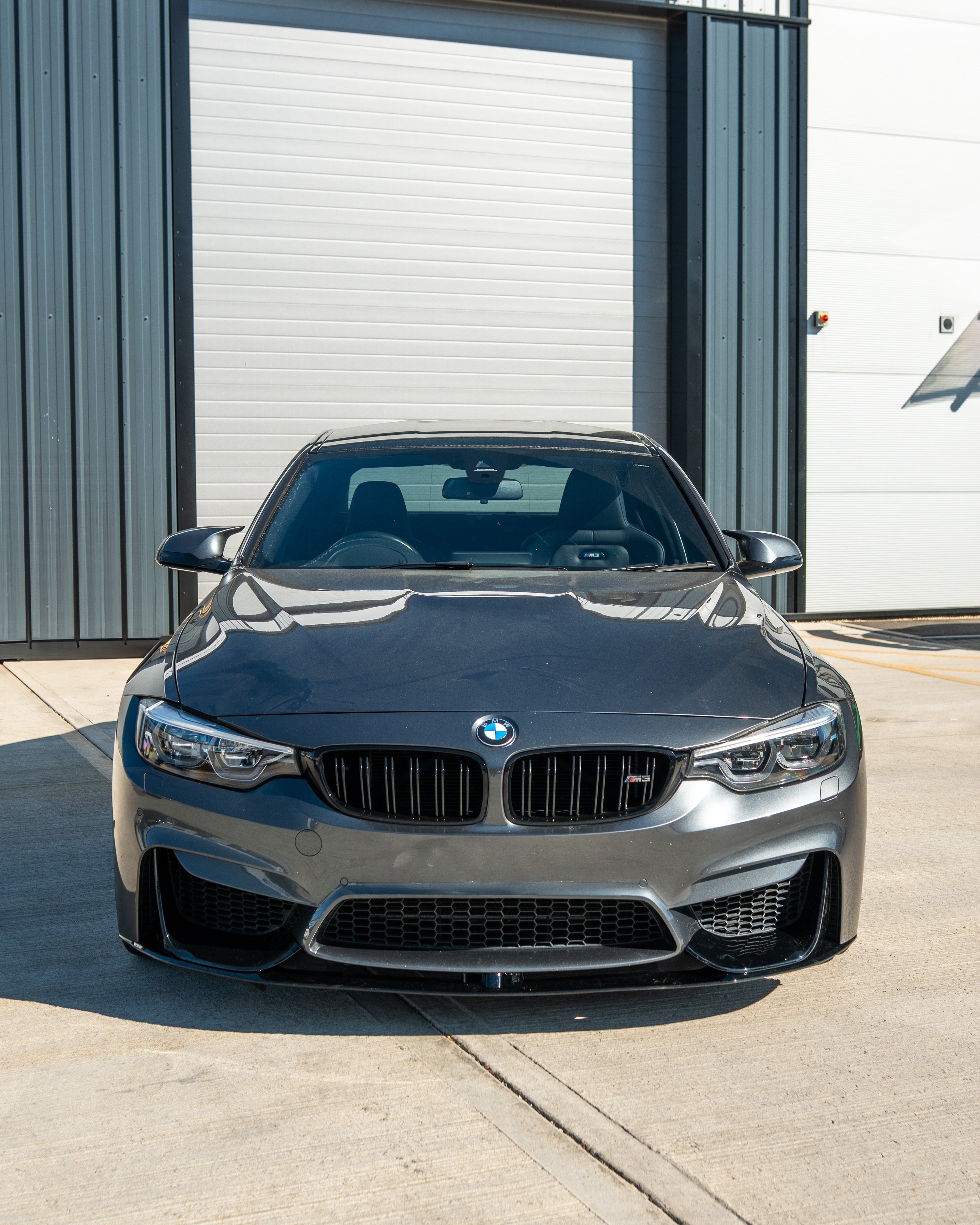 BMW M3/M4 (F80 F82 F83) GLOSS BLACK SPLITTER - MP STYLE