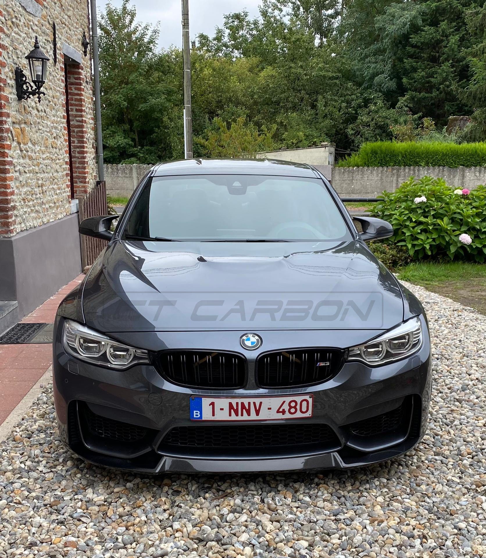 CT CARBON Splitter BMW M4 (F82) FULL CARBON FIBRE KIT - CS STYLE