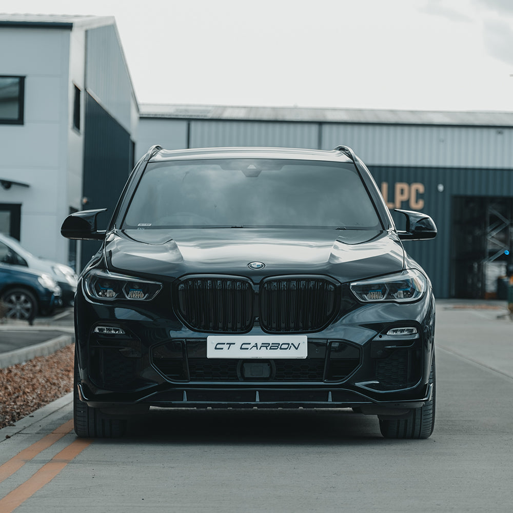 BMW X5 G05 DOUBLE SLAT BLACK GRILLES - BLAK BY CT CARBON