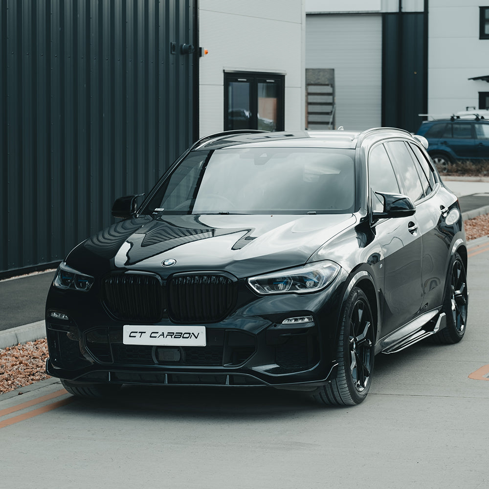 BMW X5 G05 DOUBLE SLAT BLACK GRILLES - BLAK BY CT CARBON