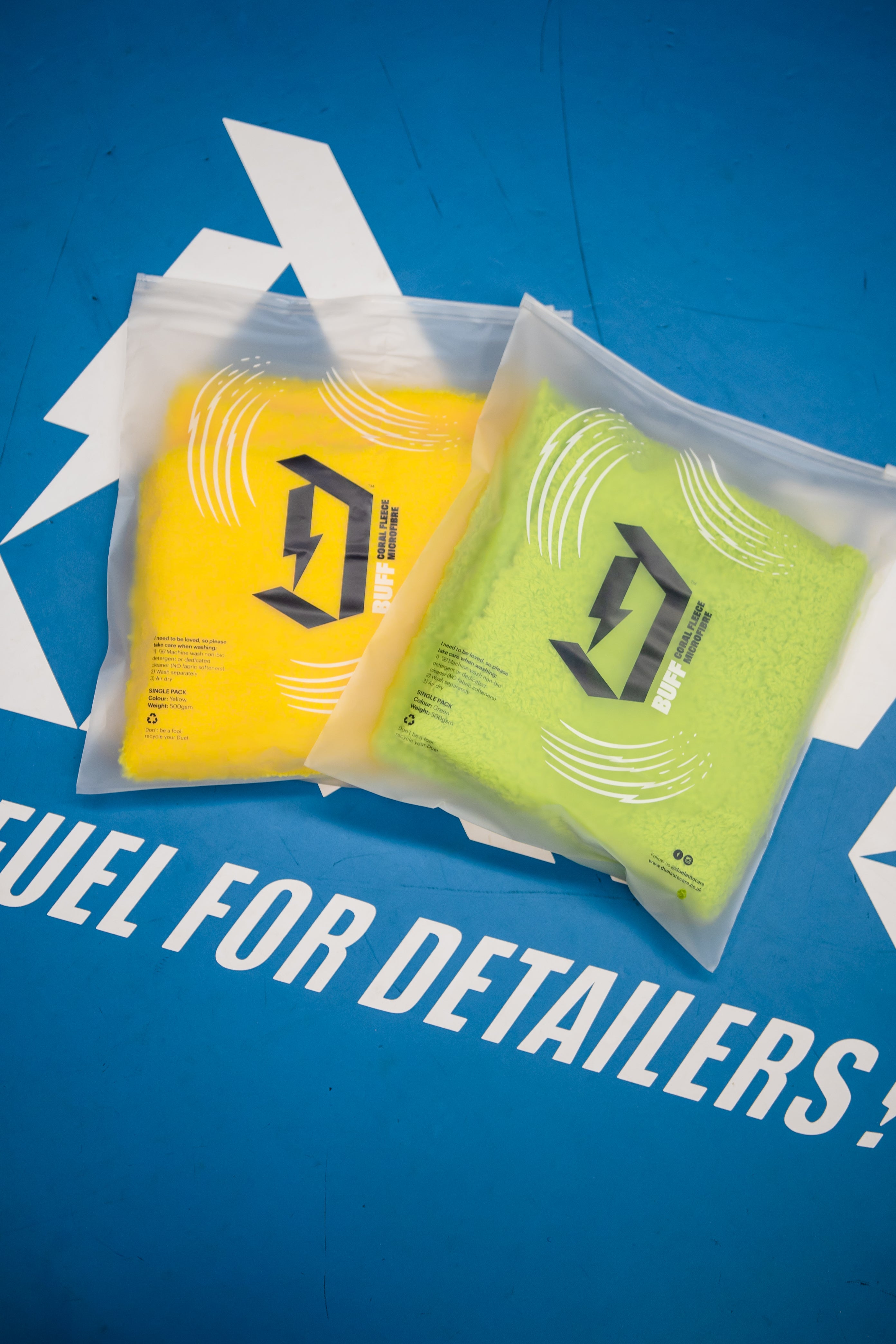 BUFF Microfibre Cloths Twin Pack