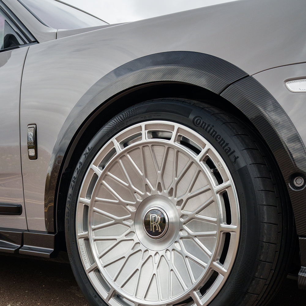 ROLLS ROYCE CULLINAN CARBON FIBRE WHEEL ARCH EXTENSIONS - CT DESIGN