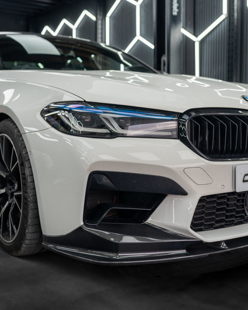 BMW F90 M5 & M5C COMPETITION PRE LCI CARBON FIBRE SPLITTER - 3D STYLE