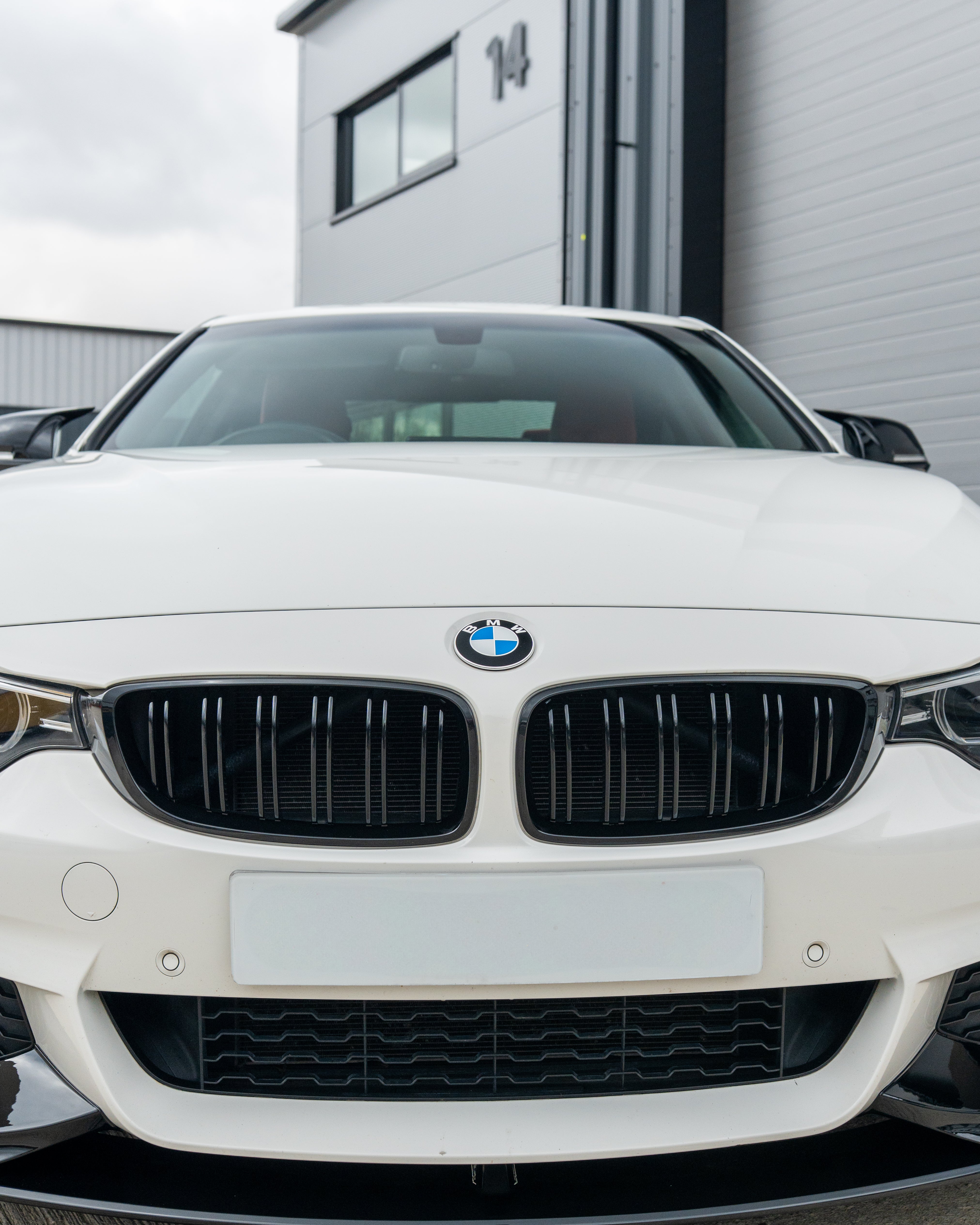 BMW M4 F82 / F83 & F32/F33/F36 4 SERIES DOUBLE SLAT BLACK GRILLES - BLAK BY CT CARBON