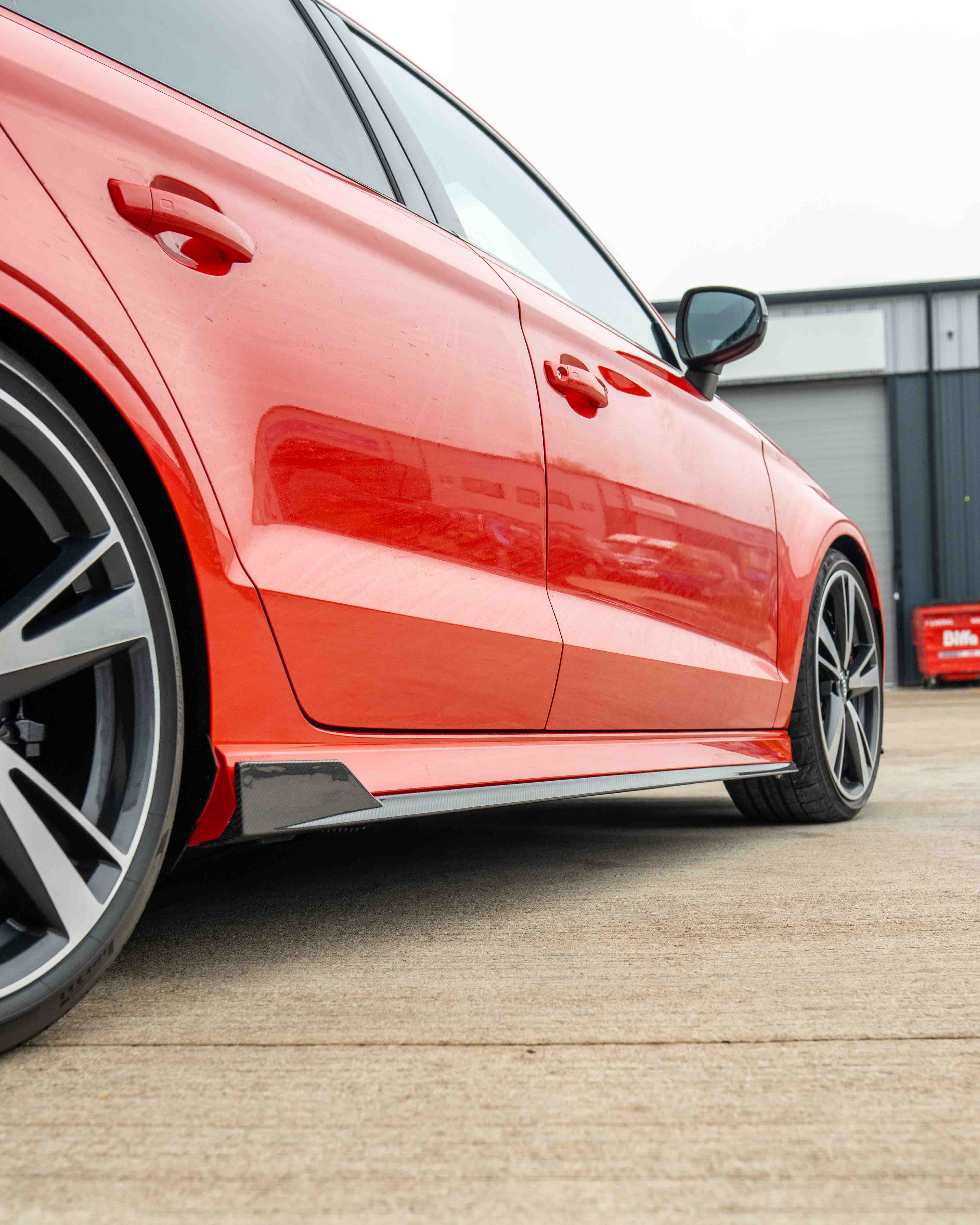 AUDI A3/S3/RS3 8V SALOON CARBON FIBRE SIDE SKIRTS