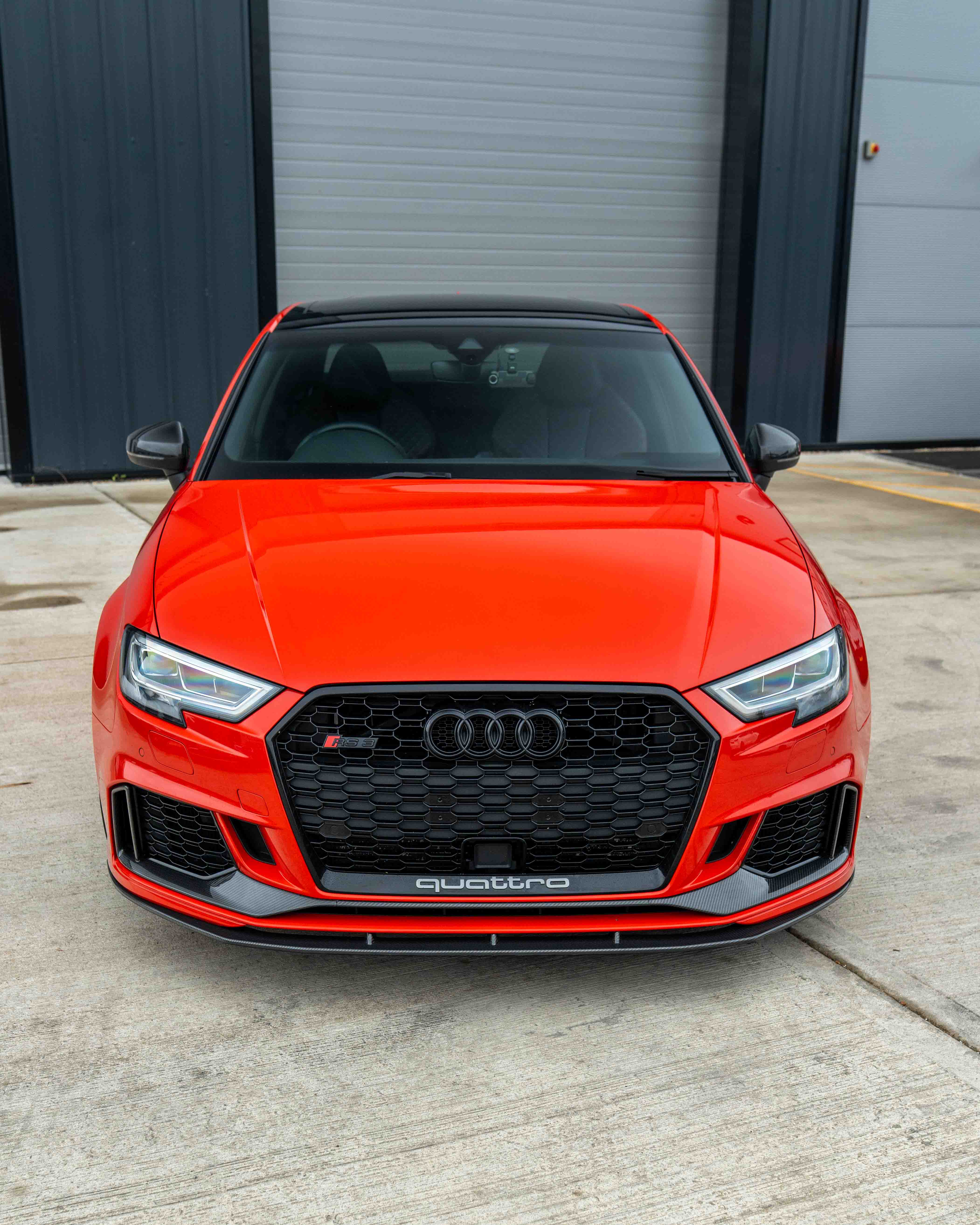 AUDI RS3 8V SALOON CARBON FIBRE SPLITTER