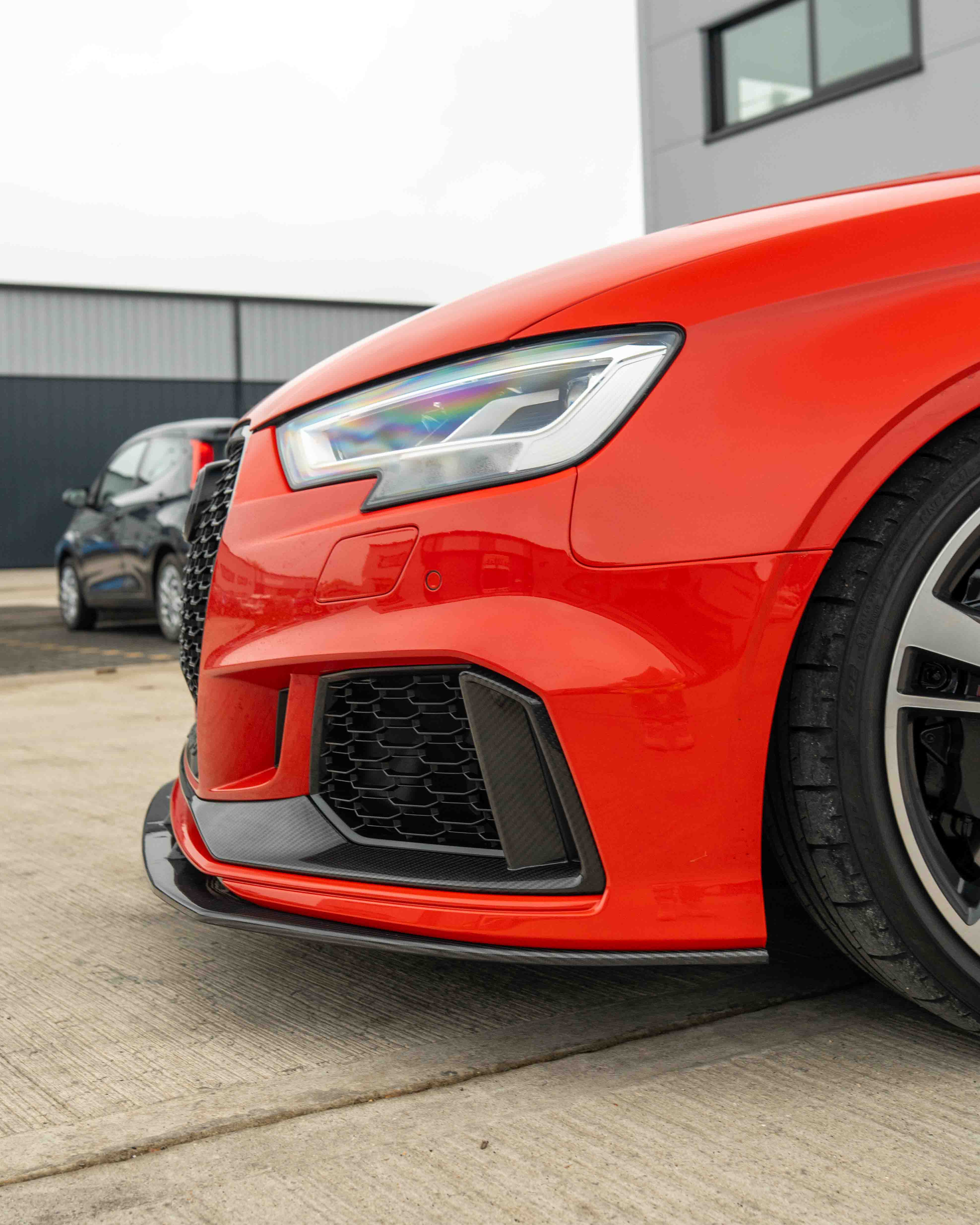 AUDI RS3 8V SALOON CARBON FIBRE SPLITTER