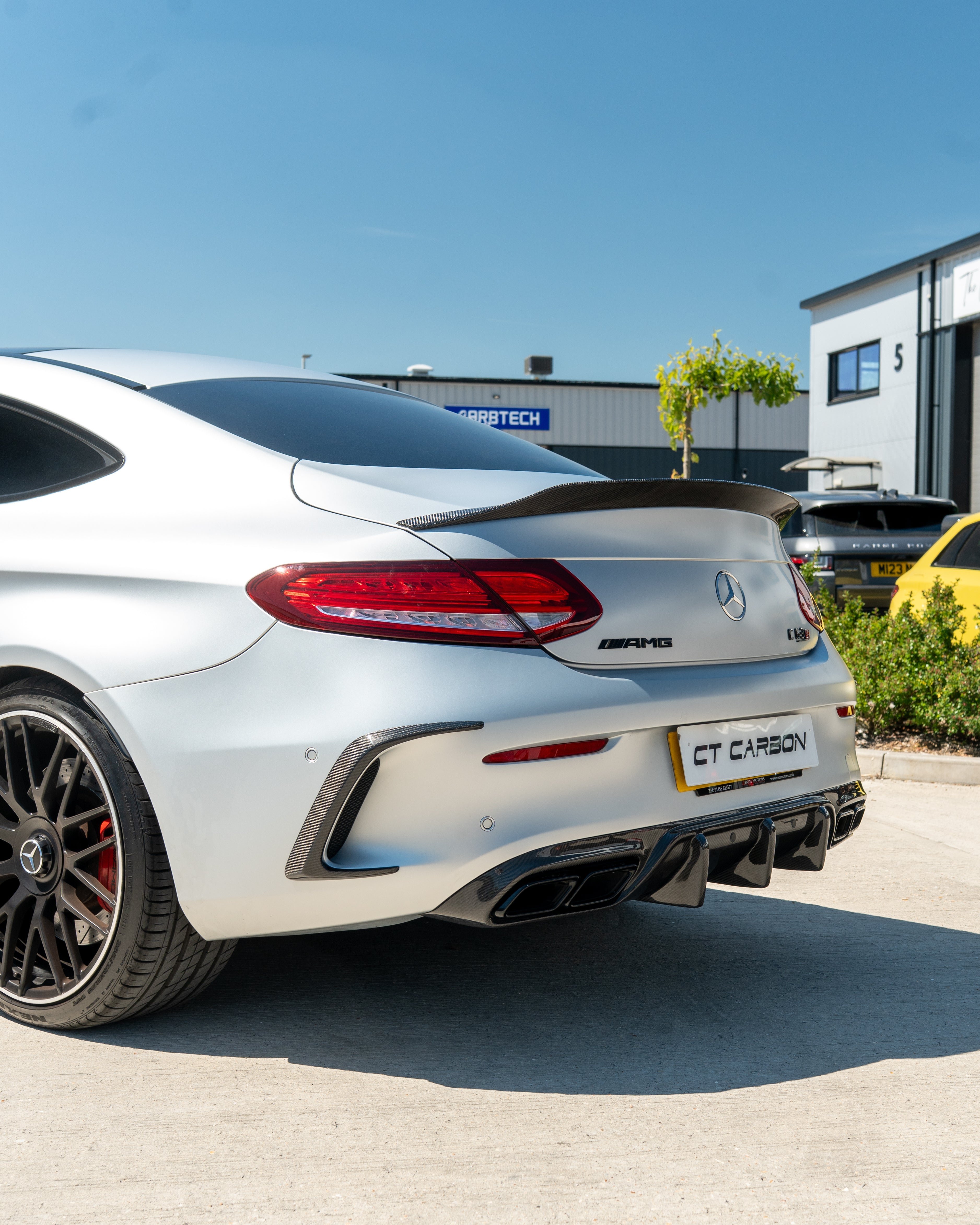 MERCEDES C63/C63S W205 COUPE CARBON SPOILER - DUCKTAIL PS STYLE