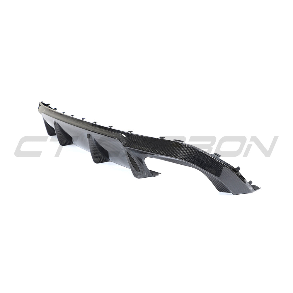 BMW 4 SERIES 2020+ G26 CARBON FIBRE DIFFUSER