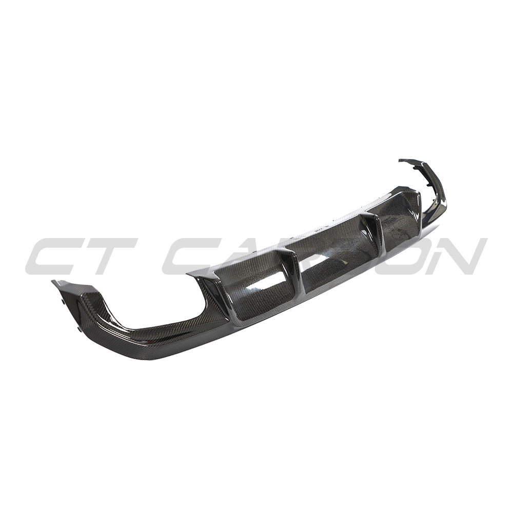 BMW 4 SERIES 2020+ G26 CARBON FIBRE DIFFUSER