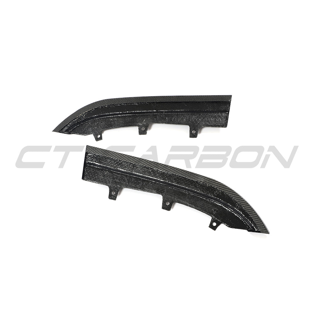 BMW 4 SERIES 2020+ G22/G23 QUAD TIP CARBON FIBRE DIFFUSER