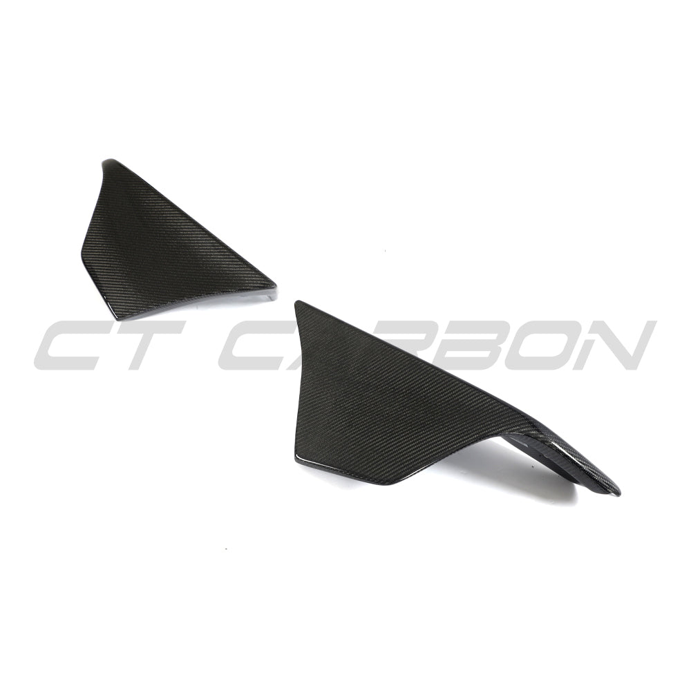 TOYOTA SUPRA 2020+ A90 CARBON FIBRE FRONT BUMPER CORNERS