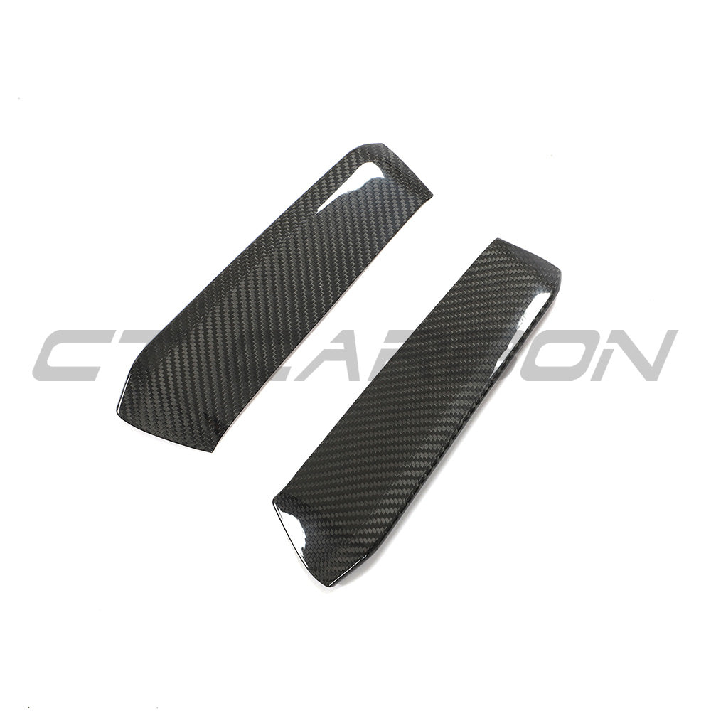 AUDI RS3 8Y 2022-2024 CARBON FIBRE FRONT BUMPER CORNERS - CT DESIGN