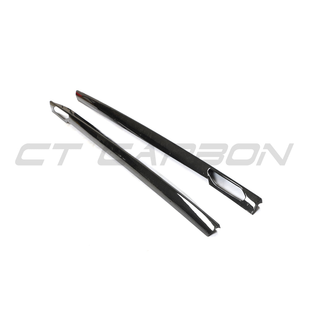 BMW 4 SERIES 2020+ G26 & i4 CARBON FIBRE SIDE SKIRTS