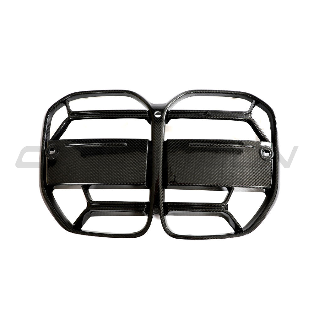 BMW 4 SERIES 2020+ G22/G23 CARBON FIBRE CSL GRILLE - WITHOUT ACC