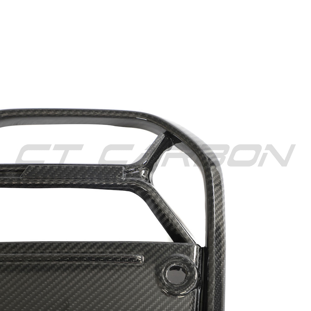 BMW 4 SERIES 2020+ G22/G23 CARBON FIBRE CSL GRILLE - WITHOUT ACC