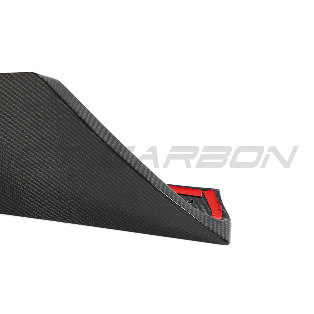 TOYOTA SUPRA 2020+ A90 CARBON FIBRE REAR BUMPER CORNERS