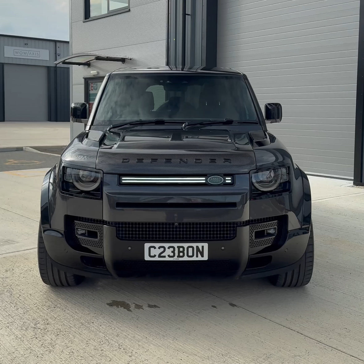 LAND ROVER DEFENDER L663 110 & 90 FRONT GRILLE LED LIGHT