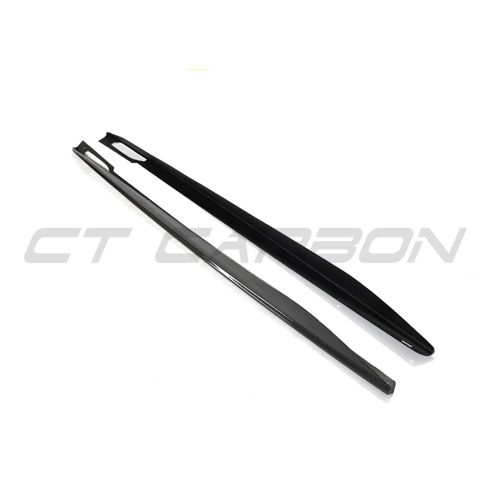 BMW 4 SERIES 2020+ G26 & i4 CARBON FIBRE SIDE SKIRTS