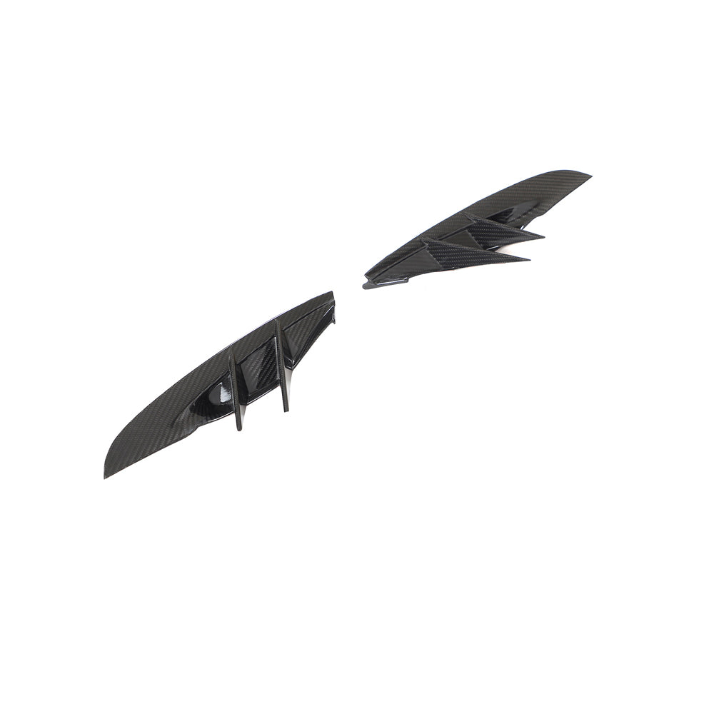 TOYOTA SUPRA 2020+ A90 CARBON FIBRE FRONT BUMPER VENT TRIM