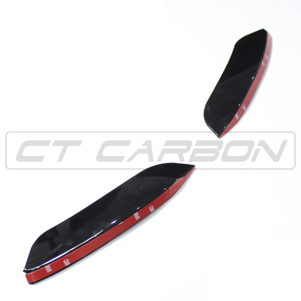 BLAK BY CT Splitter MERCEDES A-CLASS V177 & W177 GLOSS BLACK SPLITTER & CANARDS