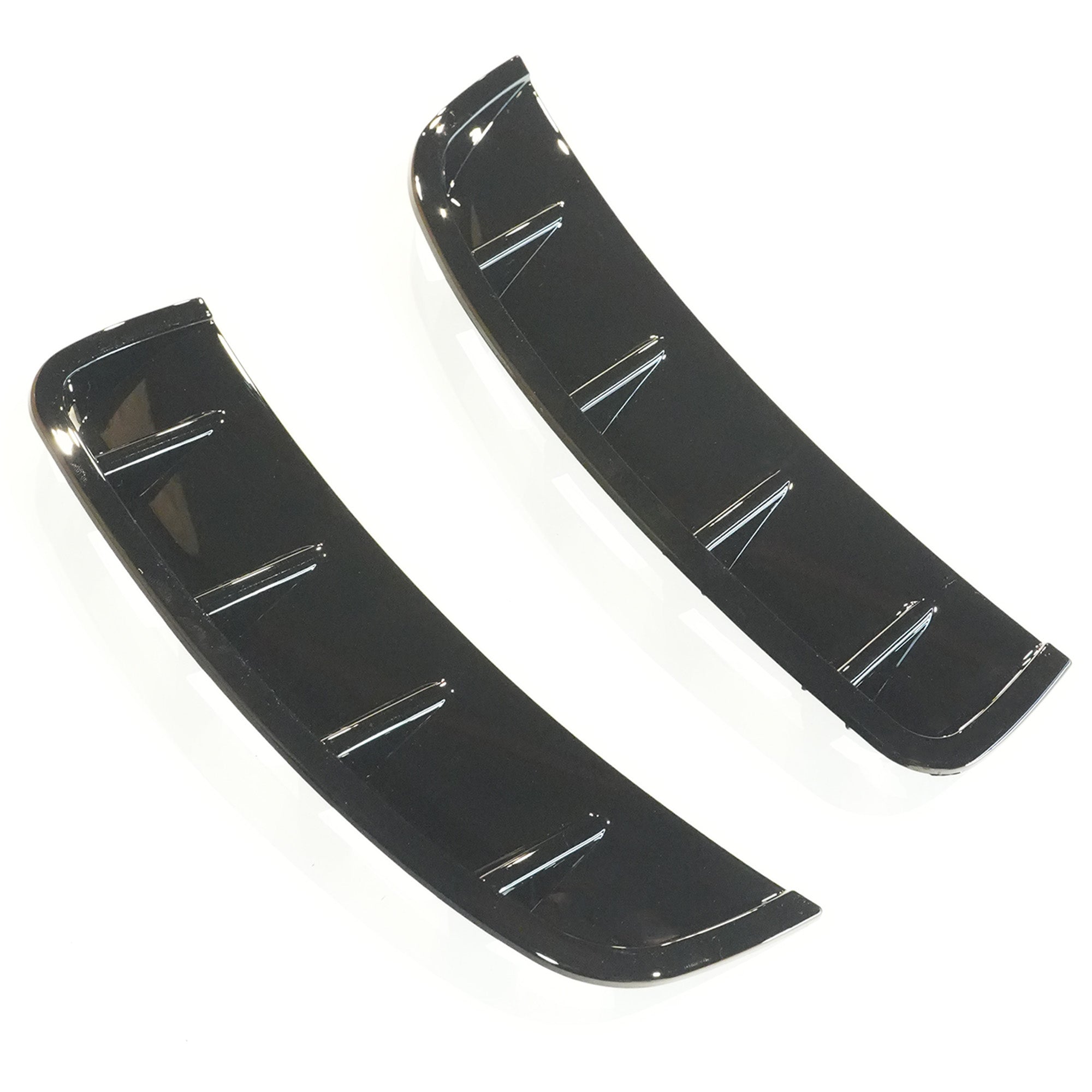 MERCEDES A-CLASS W177 2018-2022 GLOSS BLACK FRONT BUMPER VENTS